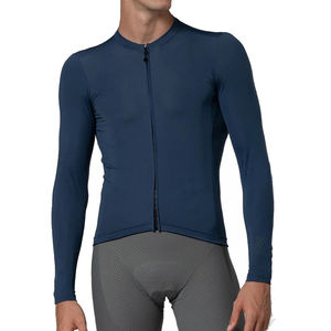 Nueva Camiseta de Ciclismo Personalizada 2026 con Estampado por Sublimación, Manga Larga, Personalizable con Nombre de Equipo, OEM, Ropa de Ciclismo para Hombre - Product Image 1