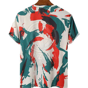 Camisetas de Manga Corta para Hombre, 100% Algodón, Tejidas, con Estampado Gráfico, de Secado Rápido y Transpirables, para Uso en Exteriores, al por Mayor - Product Image 2