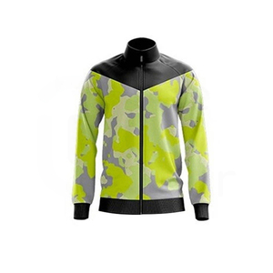 Men's <b>Camouflage</b> Print <b>Tracksuit</b> Full Length Sporty Style Quick Dry Polyester Track Jacket Pants Set Spring Adult Fit - Product Image 4