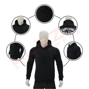 Blaze Fight Wear Men <b>Hoodie</b> Set Sweatshirt 50 Cotton 50 Polyester Long Sleeve Printed Oversize Pullover Hoodi for Man hoodies - Product Image 1