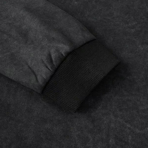 เสื้อฮู้ดดี้พรีเมียม ODM ตัดเย็บแบบไดมอนด์คัท ผ้าโพลีเอสเตอร์/คอตตอนฟลีซเนื้อนุ่ม หนานุ่ม ตกแต่งด้วยคริสตัล เหมาะสำหรับใส่ในฤดูหนาว แบบยูนิเซ็กส์ - Product Image 4