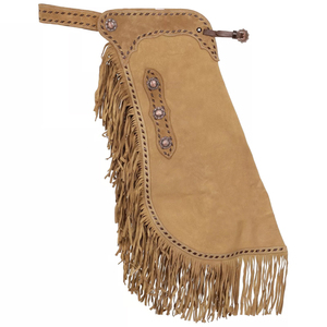 Genuine Cowhide Leather Unisex <b>Half</b> <b>Chaps</b> Custom Demanded Horse Racing Equestrian <b>Chaps</b> Durable for Men Riding - Product Image 5