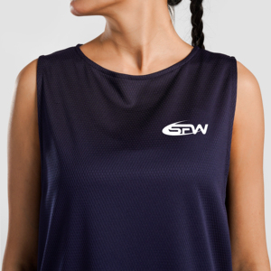 Camiseta Deportiva sin Mangas de Alta Calidad para Mujer, Top Ajustado para Yoga, Running, Gimnasio, Verano - Product Image 5