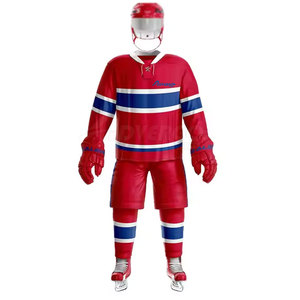Uniforme de hockey sur glace moderne avec coupe athlétique, tissu à séchage rapide et confort amélioré pour le jeu compétitif et récréatif - Product Image 1