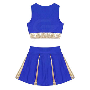 Uniforme de Animadoras para Adultos, Diseño Personalizado, Precio Económico, Fabricación en Fábrica, Último Diseño, Venta Caliente, 100% Poliéster, Servicio OEM - Product Image 4