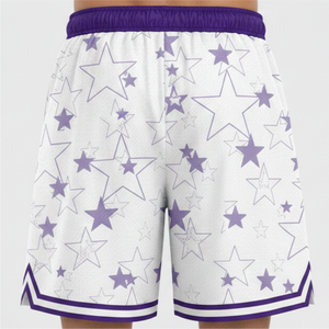 Shorts de basket-ball pour hommes de haute qualité, shorts décontractés de couleur unie, shorts légers anti-plis, shorts de basket-ball OEM - Product Image 3
