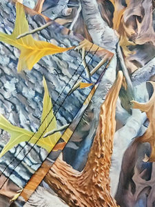 T-shirt en polyester respirant anti-UV à manches longues pour homme, imprimé cerf, personnalisé par transfert thermique, logo avant/arrière - Product Image 5