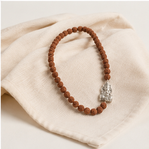Collar de Cuentas de Madera KOTTRAVAI con Colgante de Buda, Joyería Artesanal Tallada con Temática Budista, Regalo - Product Image 4