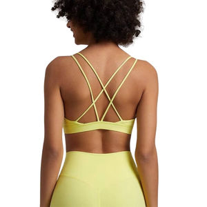 Sujetador Deportivo de Talla Grande con Tirantes Cruzados en la Espalda, Premium, de Alta Calidad, Transpirable, con Soporte, Cómodo y Elástico - Product Image 5