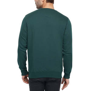 Sudadera personalizada al por mayor, cuello redondo, 600 g/m², algodón, estilo urbano desgastado, para marcas de ropa urbana estadounidenses - Product Image 6