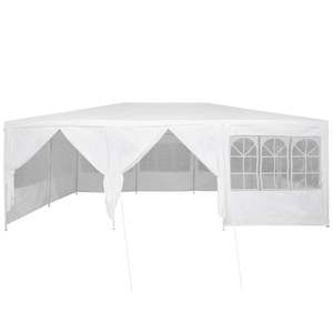 Carpa Blanca para Bodas y Fiestas de 236.22 x 157.48 x 104.72 Pulgadas, Carpa Elegante de Polietileno para Ocasiones Especiales - Product Image 5