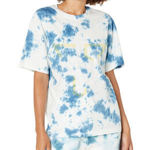 Nouveaux T-shirts pour femmes à manches courtes, design tendance, impression tie-dye, vente en gros de T-shirts pour femmes - Product Image 2
