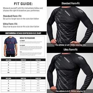 Camiseta de Compresión para Hombre con Protección Solar UPF 50+, Manga Larga, Logotipo Frontal, Secado Rápido, Antibacteriana, Transpirable, Poliéster/Spandex - Product Image 6