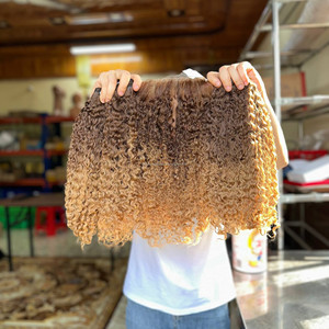 Extensiones de Cabello Humano Rizado Virgen Vietnamita 100% con Cierre de Encaje y Frontal, Color Personalizado ZOI HAIR - Product Image 1