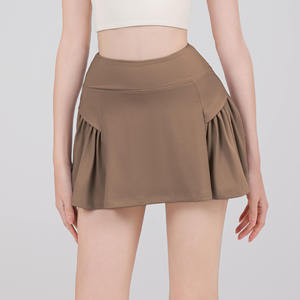 Jupe courte plissée noire personnalisée et tendance pour femme, jupe de tennis décontractée de haute qualité pour le sport - Product Image 5