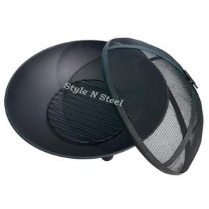 Luxuries <b>fire</b> <b>pit</b> indoor Iron <b>Fire</b> <b>Pit</b> with Heat Resistant Paint Freestanding Design Coal/Wood Burning Outdoor Heater - Product Image 2