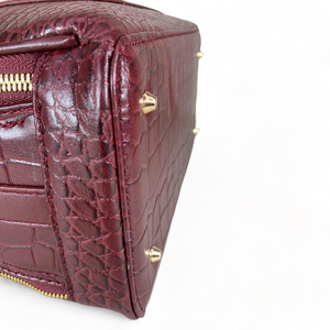 Sacs à main en cuir de voyage, taille personnalisée, résistants aux rayures, sacs de rangement multi-usages, sacs à main en cuir pour femmes OEM - Product Image 6