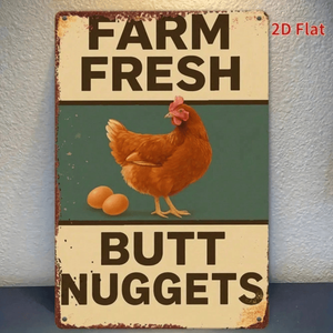 CIFbuy Vintage Rustic 8x12 Inch (20.3x30.5cm) Aluminum Sign Farmhouse Style Wooden <b>Wall</b> <b>Decor</b> TikTok for Temu Pick up Service - Product Image 1