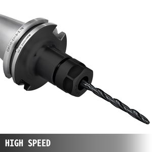 Set di 8 mandrini portautensili CAT40 ER16 da 85 mm (2.76FT) per impieghi gravosi, testati CNC, per fresatura e lavorazione del metallo - Product Image 5