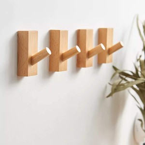 Handcrafted Mango Wood Macram <b>Wall</b> Hook Boho Textile Hybrid - Wholesale - Product Image 3