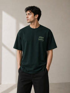 เสื้อยืดโอเวอร์ไซส์พรีเมียม 290 GSM ผ้าคอตตอนผสมเนื้อหนา พิมพ์ลายด้านหน้าและด้านหลัง สตรีทแวร์ ยูนิเซ็กส์ รับผลิตแบบ OEM ODM พร้อมส่ง - Product Image 1