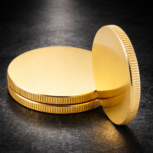 Monedas de desafío de moda personalizadas de fábrica, de latón chapado en oro, doblemente pulidas, con estampado, troquelado, impresión y grabado láser para - Product Image 1