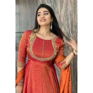 Vestido de trabajo de secuencia e hilo elegante de ropa de boda con Dupatta para ropa de fiesta - Product Image 6