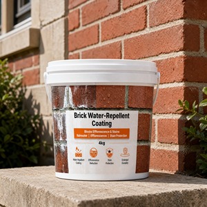 <b>Waterproof</b> 1K Protective Coating Low VOC For Brick Stone Masonry Exterior Wall Weather Resistant Eco Friendly Building Surface - Product Image 1