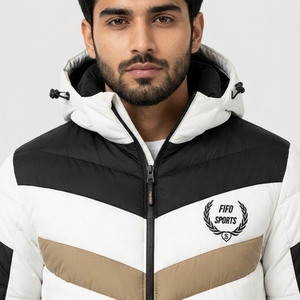 Chaqueta Cortavientos Personalizada para Hombre, de Lona, Invernal, Transpirable, Resistente al Viento, Calefactable, Ligera, Cálida, con Cierre Completo de Cremallera, Ajuste Cómodo - Product Image 5