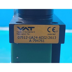VAT 07512-UA24-ADI2 07512-UA24-ADI2/2613 ใช้เป็นอะไหล่อุปกรณ์เซมิคอนดักเตอร์แบบมือสอง - Product Image 2