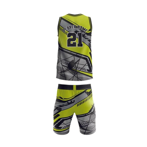 Tenue de badminton personnalisée par sublimation, vente en gros, séchage rapide, ensemble maillot de badminton homme/femme, respirant, vêtements d'équipe, sports de raquette - Product Image 3