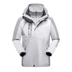 Combinaison de ski imperméable unisexe grande taille à capuche, fermeture éclair épaissie, idéale pour le snowboard et le ski - Product Image 3