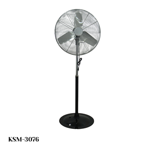 Heavy Duty Commercial Pedestal <b>Fan</b> 3 Speed Oscillating <b>AC</b> Motor Metal Construction Class A++ Energy Efficiency 180W GAPIDF000 - Product Image 4