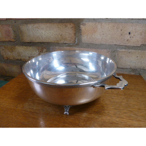 Bol de service en acier inoxydable au design antique durable pour la restauration et les événements, forme et taille personnalisées, saladier en métal - Product Image 2