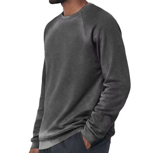 Sudadera Blanca Informal para Hombre, Cómoda, Rica en Algodón, Cuello Redondo, Sudadera Básica de Invierno de Alta Calidad - Product Image 2