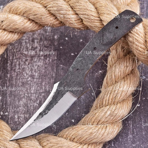 Lame de couteau de chasse et de bushcraft en acier à haute teneur en carbone 1095, ultra-affûtée, forgée à la main, qualité DIY, production directe usine OEM - Product Image 6