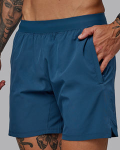 Pantalones Cortos Cargo para Hombre, Corte Ajustado, Largura Media, Sólidos, Ligeros, Transpirables, de Secado Rápido, para Verano, Casuales, para Gimnasio y Entrenamiento - Product Image 4