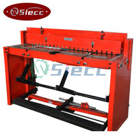Machine de découpe manuelle de tôles Q01-2.0x1000 Machine de cisaillement à pédale
