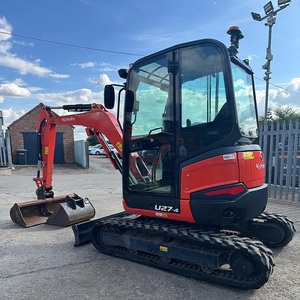 Kubota U27-4 Zero Tail Swing Mini Excavator EPA Crawler Bagger Attachments Home Use Factory Direct Supply Core Motor Component - Product Image 3