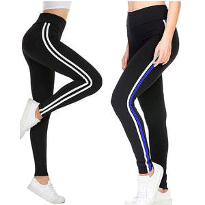 Leggings de Mujer de Nuevo Diseño, Colores Personalizados, Tejidos, Cintura Alta, Pantalones de Yoga, Ropa Deportiva, Transpirables, Ecológicos, Antibacterianos, de Secado Rápido - Product Image 6