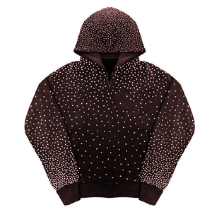 Sudadera con Pedrería Directo de Fábrica, Sudadera Oversize de Algodón, Logotipo Personalizado, Servicio OEM, Proveedor Mayorista para Exportación a Granel - Product Image 5