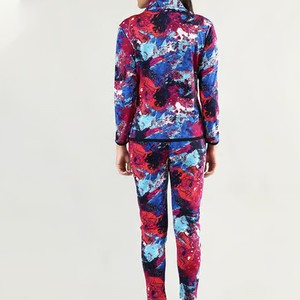 Hot Selling Women Sublimation Tracksuit Casual Wear New Design Adults Design Wholesale Price Women Sublimation Tracksuit - Product Image 3