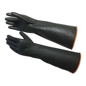 Gants de cuisine HASIBI NAQIBI SURGICAL CORPORATION, 12 pouces, en caoutchouc, texture lisse, sans poudre, imperméables, antidérapants, avec poignet élastique - Product Image 6