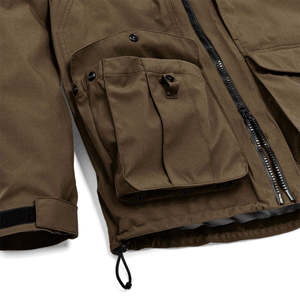 Chaqueta de Caza Profesional Color Naranja Brillante, Alta Visibilidad, Impermeable, Parka para Exteriores, Transpirable, Resistente al Viento, Chaqueta de Campo - Product Image 6