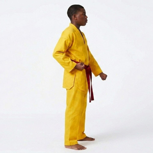 Tenue de Taekwondo en Coton de Qualité Supérieure – Combinaison d'Entraînement d'Arts Martiaux Confortable et Professionnelle pour Hommes - Product Image 6