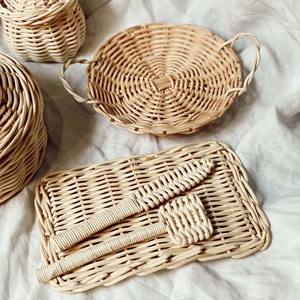 Juguetes de ratán al por mayor para bebés, juego de cocina creativo y bien elaborado para niños - Product Image 5