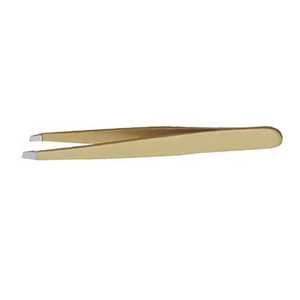 Eyebrow Tweezers Satin Finish Beauty Care Instrument Private Label Manufacturer Eyebrow Tweezers Precision Edge Grooming <b>Tool</b> - Product Image 4