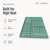 Plaque isolante en verre époxy FR4 pour la fabrication de circuits imprimés, les transformateurs et les applications d'équipements de commutation