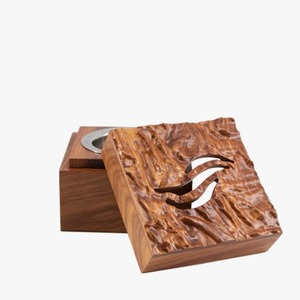 Pot à Bakhoor en bois de luxe pour une expérience olfactive traditionnelle arabe - Product Image 5