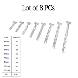 Plaques de soutien orthopédiques T Jamso Industries, ensemble d'instruments vétérinaires certifiés CE ISO13485, taille personnalisée, lot de 8 pièces - Product Image 5